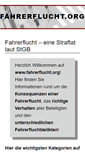 Mobile Screenshot of fahrerflucht.org